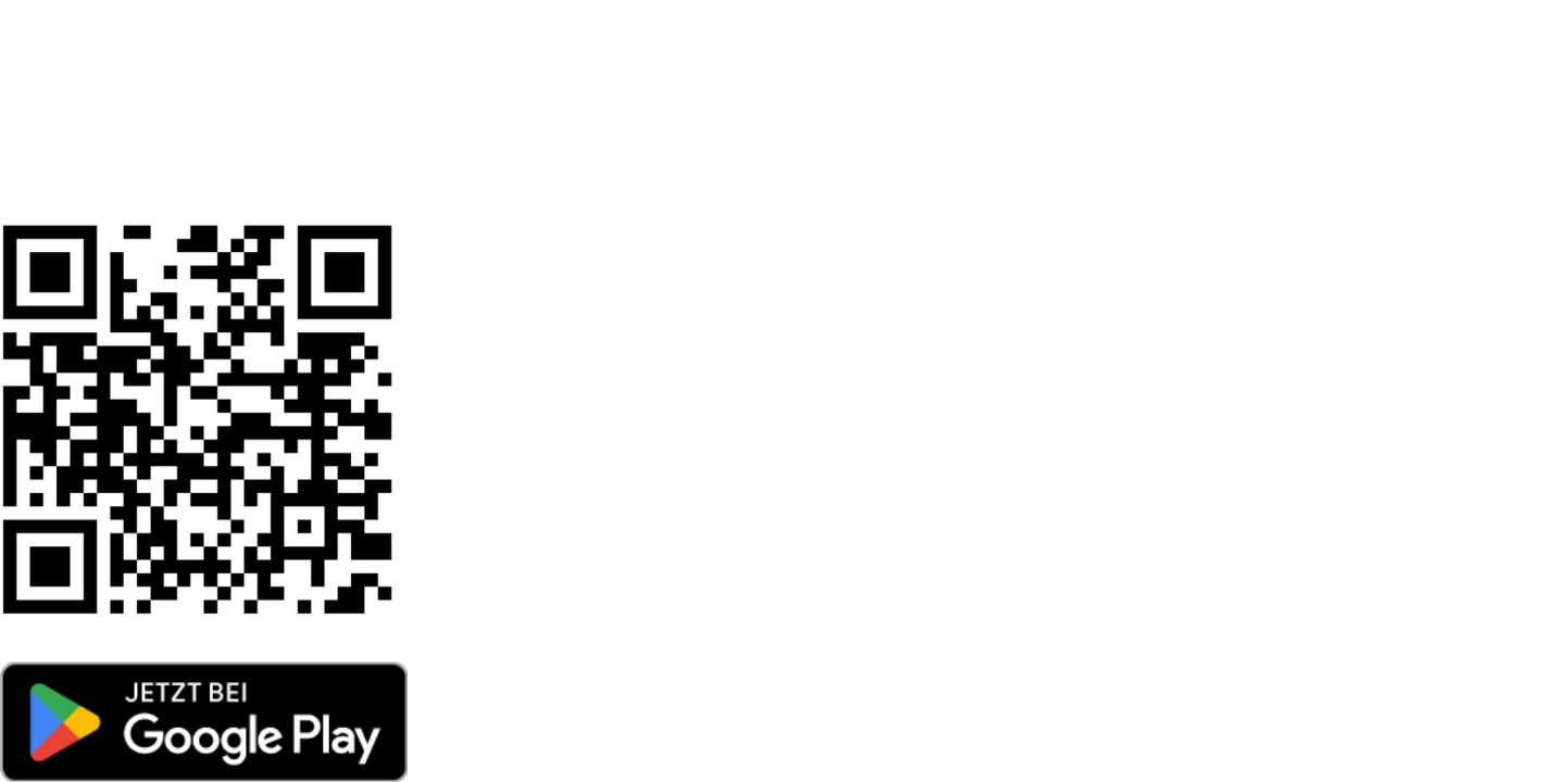 Google Play-Symbol und QR-Code