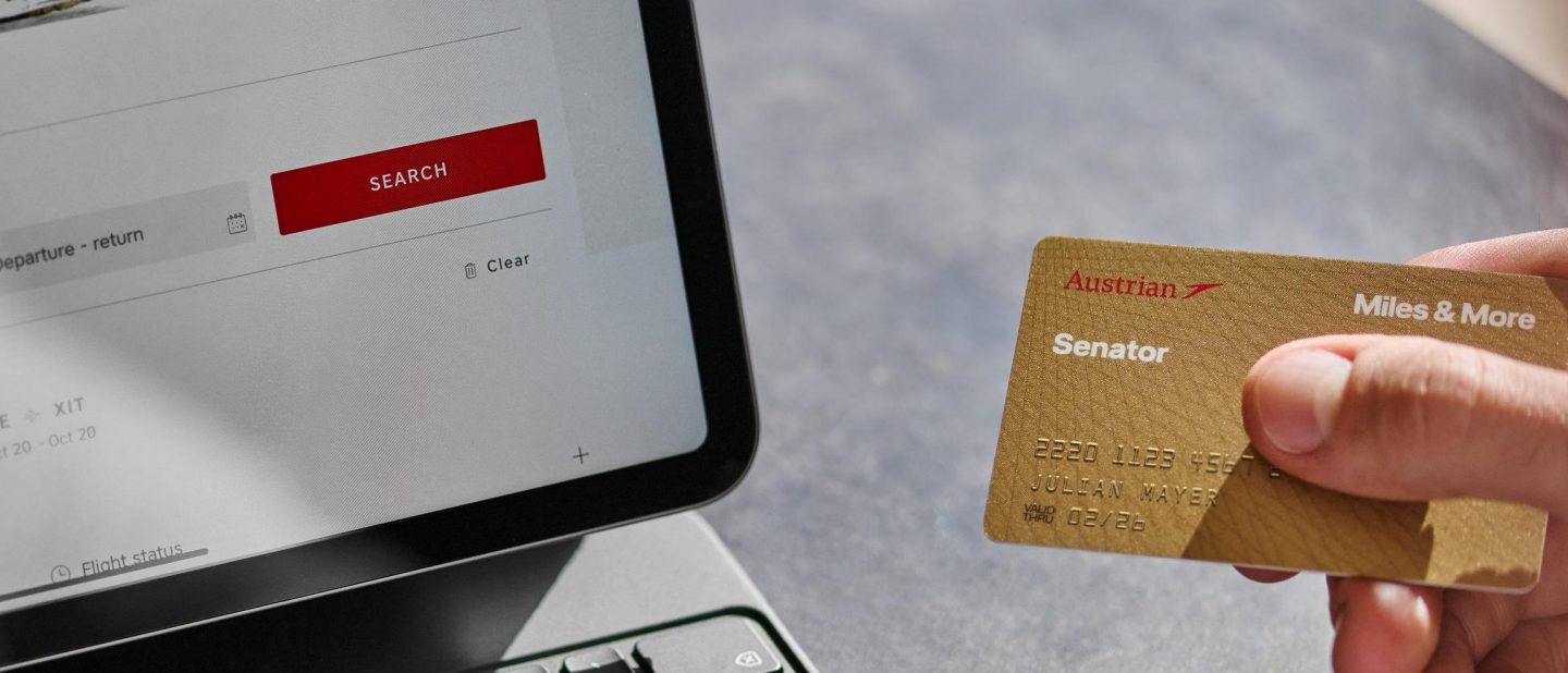 Miles & More credit card for earning award miles on everyday purchases.