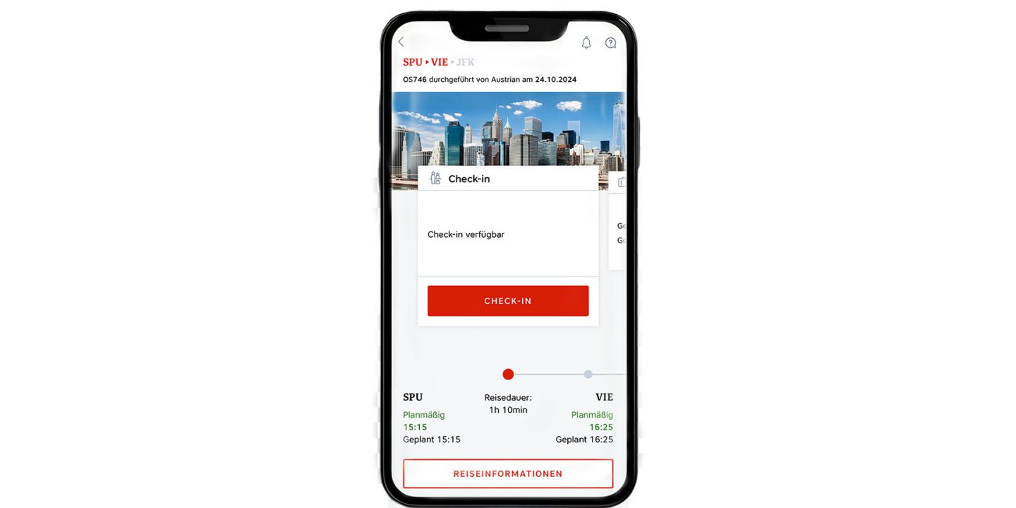 Mobiler Check-in