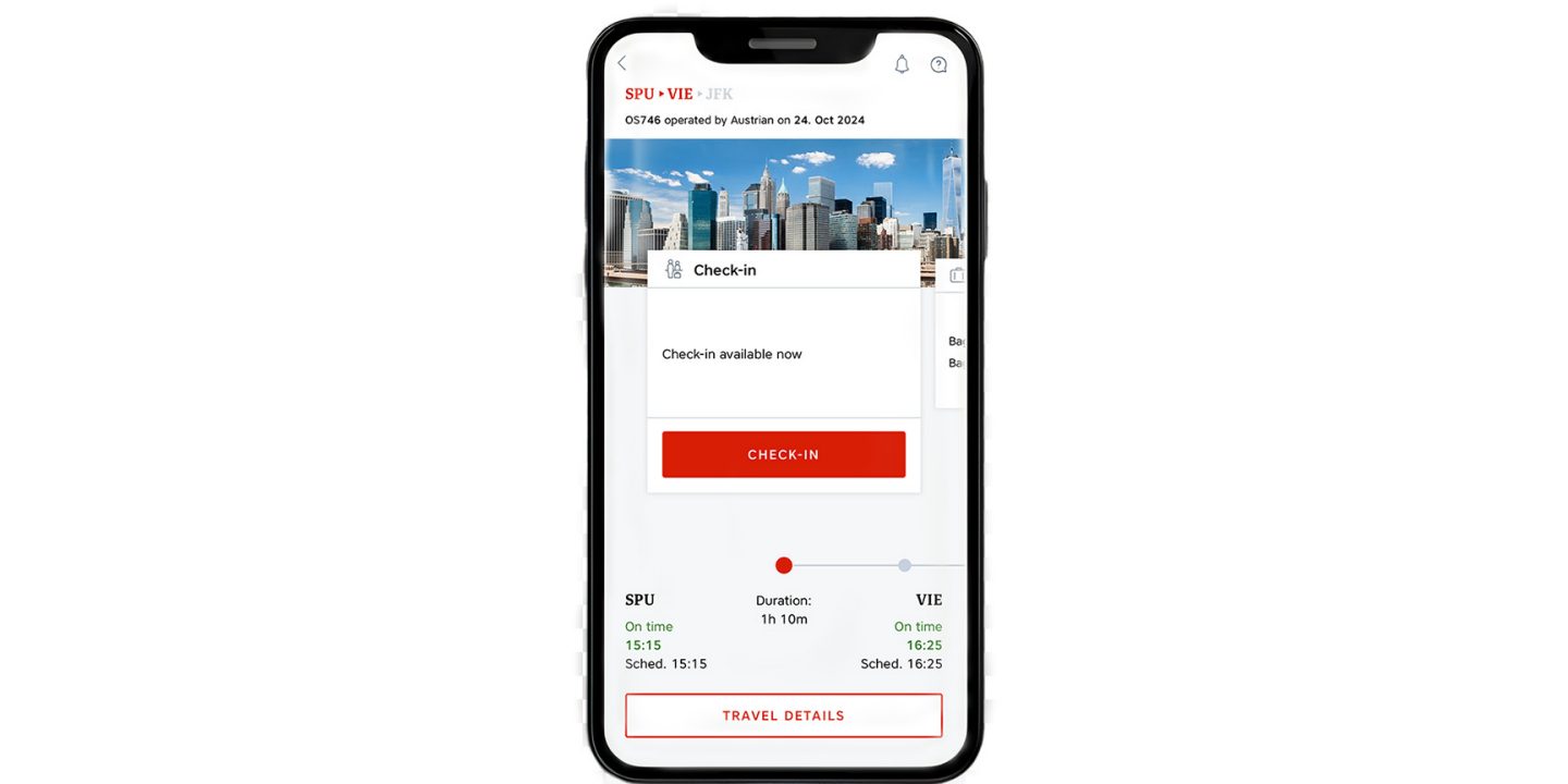 Mobile check-in
