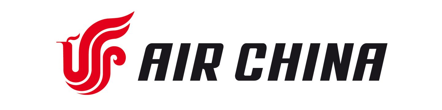 Logo of Air China.