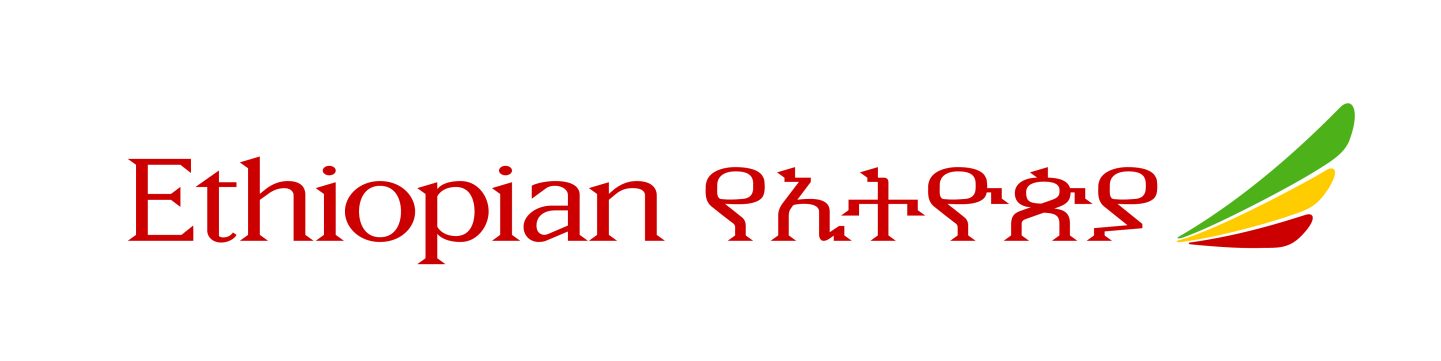 Logo of Ethopian Airlines.